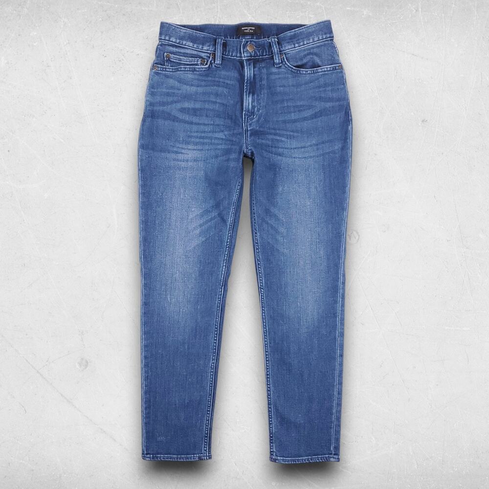 Banana Republic Jeans Men 31x30 Blue Travel Slim Stretch Smart Casual‎ Denim